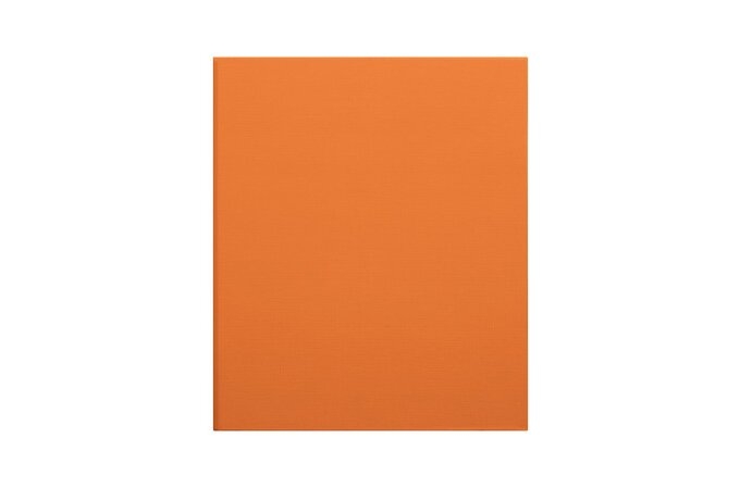 PE Binder A4 2 Ring 25mm Orange