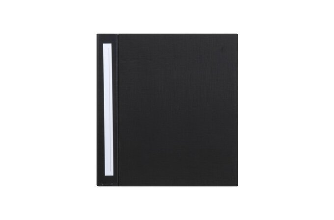 PE Binder Deluxe A4 2 Ring 38mm Black