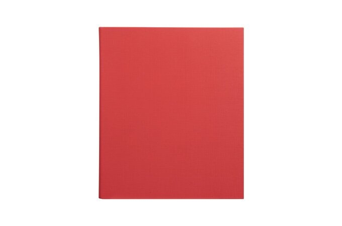PE Binder A4 3 Ring 25mm Red