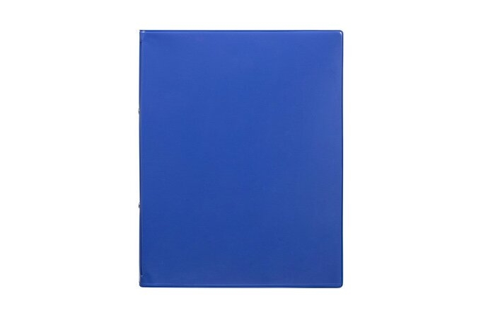 Flexibinder A4 2 Ring 20mm Clear Front Blue