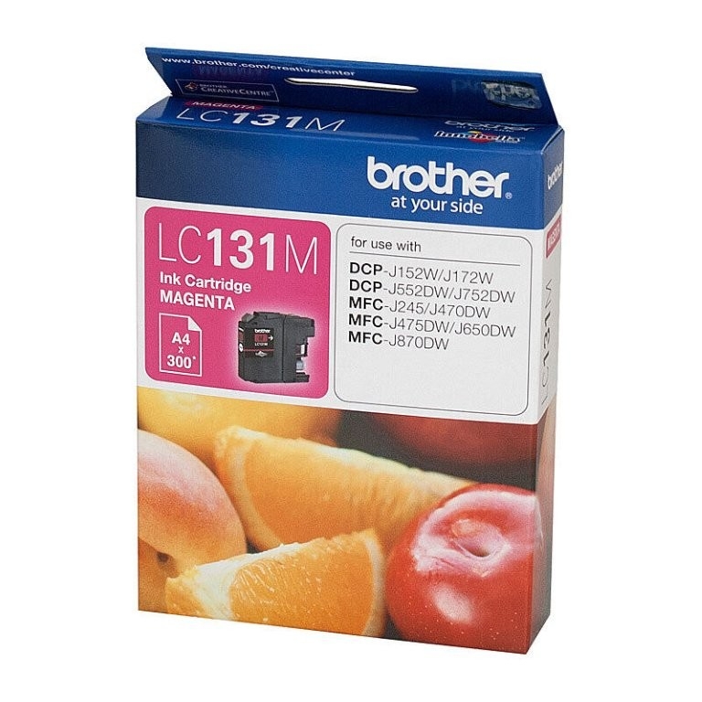 Brother LC131 Magenta Ink Cart - up to 300 pages