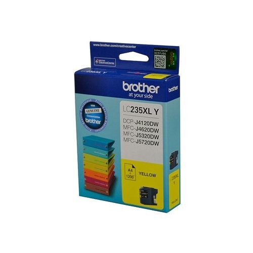 Brother LC235XL Yellow Ink Cart - Up to 1,200 pages
