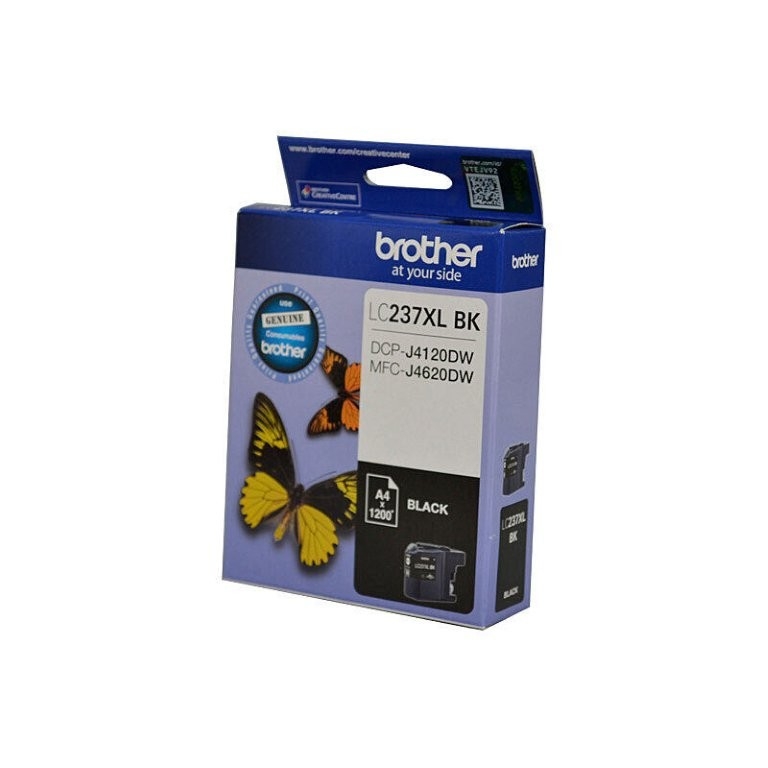 Brother LC237XL Black Ink Cart - Up to 1,200 pages