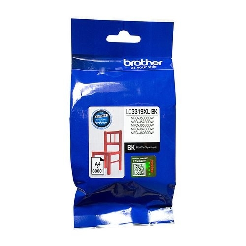 Brother LC3319XL Black Ink Cart - up to 3000 pages