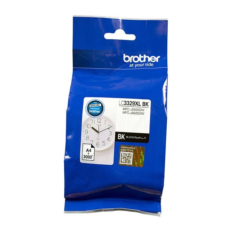 Brother LC3329XL Black Ink Cart - up to 3000 pages