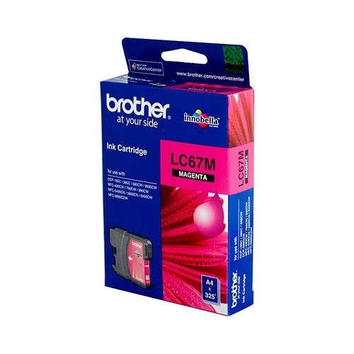 Brother LC67 Magenta Ink Cart - 325 pages