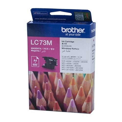 Brother LC73 Magenta Ink Cart - Up to 600 pages