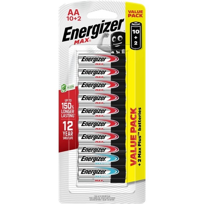 Energizer Max Battery AA - Pkt 10